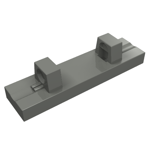 LEGO 44822 - Vergrendelende scharniertegel 1 x 4 met dubbele 1 vinger aan bovenkant