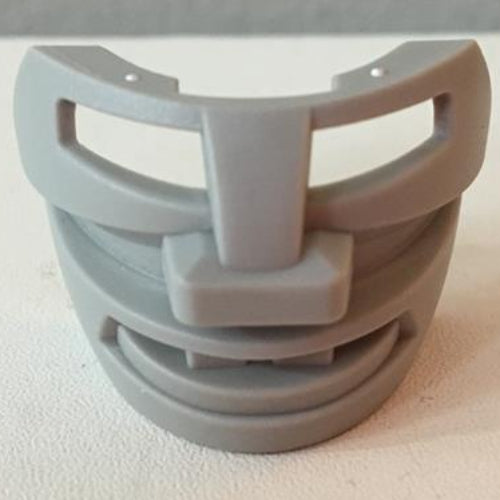 LEGO 44855a - Sport Hockey Mask 2 met Glimlach en 2 Tanden