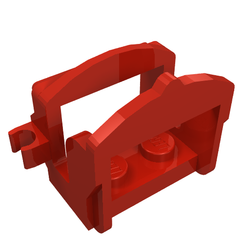 LEGO 4491b - Paardenzadel met clips
