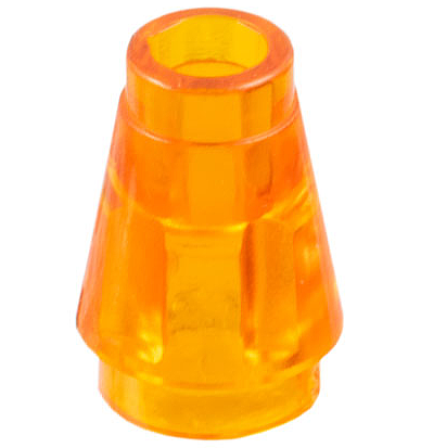 LEGO 4589b - Cone 1 x 1 with Top Groove