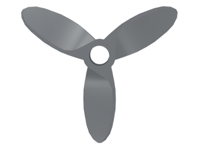 LEGO 4617 - Propeller 3 Blade 5.5 Diameter