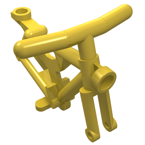LEGO 4719 - Fietsframe met Stuur