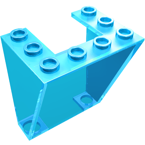 LEGO 4872 - Windscreen 3 x 4 x 4 Inverted