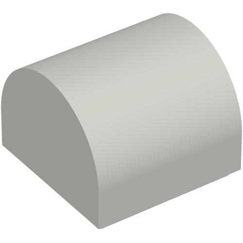 LEGO 49307 - Slope, Curved 1 x 1 x 2/3 Double