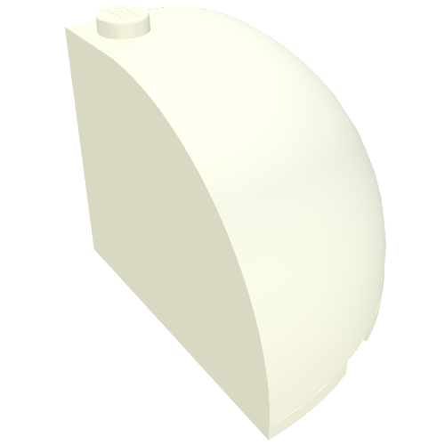 LEGO 49612 - Brick, Round Corner 4 x 4 x 2 2/3 Dome Top