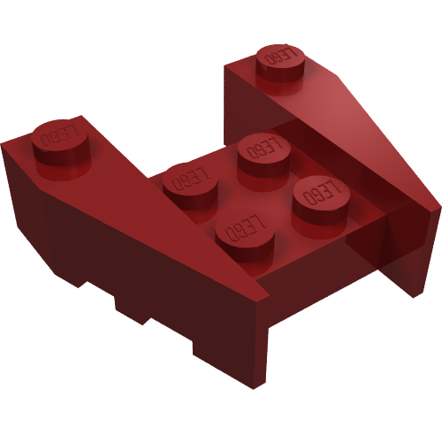 LEGO 50373 - Wig 3 1/2 x 4 met Stud Notches