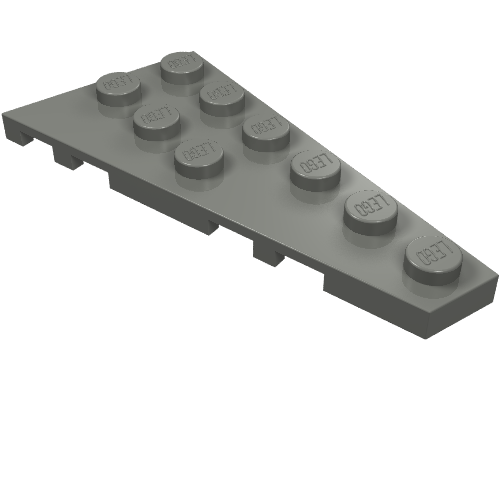 LEGO 54383 - Wig, plaat 6 x 3 rechts