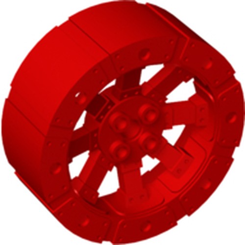 LEGO 55817 - Wagenwiel Viking met 12 gaten (55mm D.)