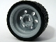 LEGO 56145c03 - Wiel 30,4mm D. x 20mm zonder Pin Holes met versterkte velg en zwarte band 37 x 22 ZR (56145 / 55978)