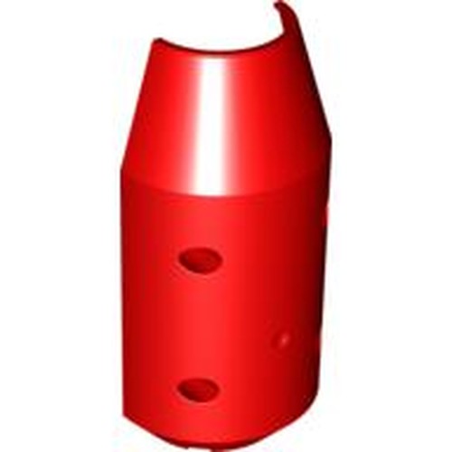 LEGO 57792 - Voertuig, Tipper Drum 3 x 6 x 10 Half met 4 Pin Holes