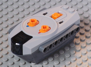 LEGO 58122c01 - Electric Power Functions 9V Remote Control Unit with Dark Bluish Gray Bottom (58122c00 / 58135)