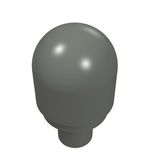LEGO 58176 - Bar with Light Bulb Cover (Bionicle Barraki Eye)