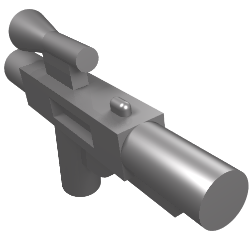 LEGO 58247 - Minifigure, Weapon Gun, Blaster SW Standard
