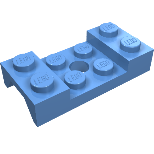 LEGO 60212 - Vehicle, Mudguard 2 x 4 with Arch Studded with Hole