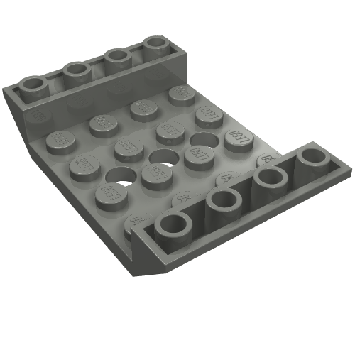 LEGO 60219 - Slope, Inverted 45 6 x 4 Double with 4 x 4 Cutout and 3 Holes