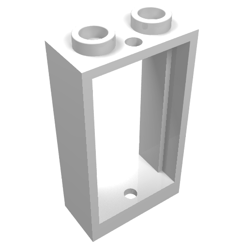 LEGO 60593 - Window 1 x 2 x 3 Flat Front