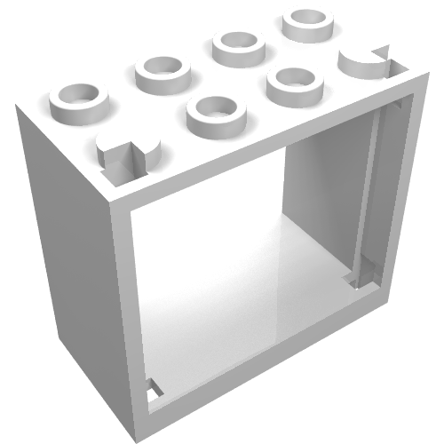 LEGO 60598 - Window 2 x 4 x 3 - Hollow Studs