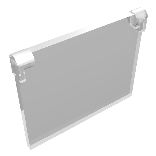 LEGO 60603 - Glas voor raam 1 x 4 x 3 - Opening