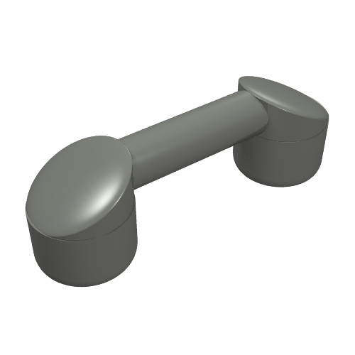 LEGO 6190 - Bar 1 x 3 with 2 Stud Receptacles (Radio Handle / Telephone Handset)