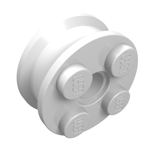 LEGO 6248 - Wiel FreeStyle met Technic Pin Hole