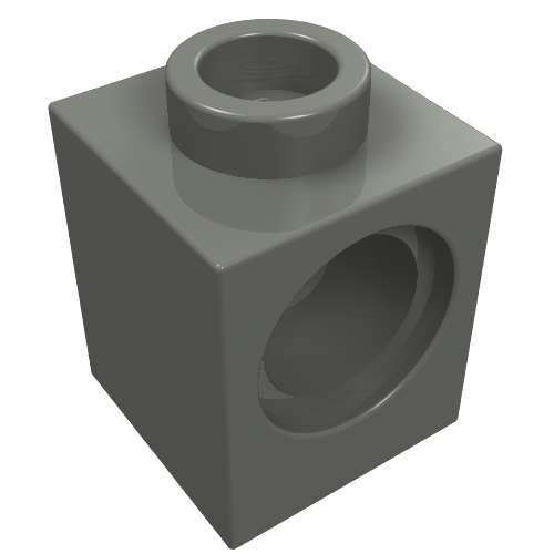 LEGO 6541 - Technic, Brick 1 x 1 with Hole