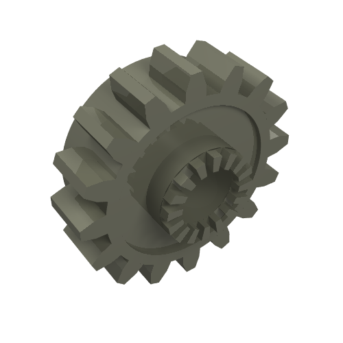 LEGO 6542 - Technic, Gear 16 Tooth with Clutch