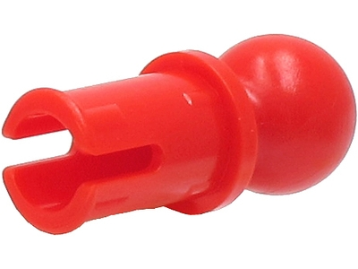 LEGO 6628a - Technic, Pin met Friction Ridges en Tow Ball met Ronde Pin Hole