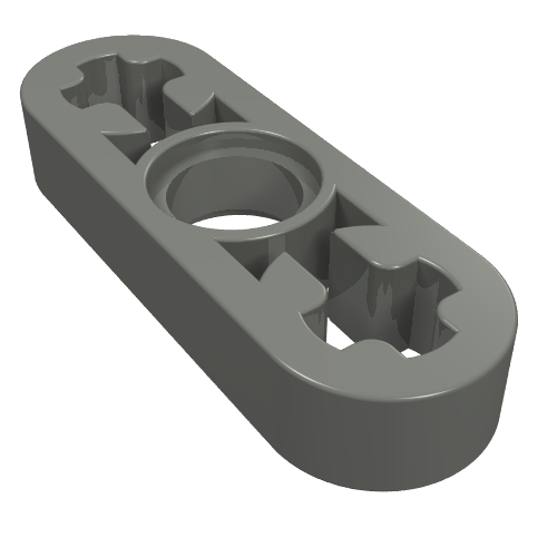 LEGO 6632 - Technic, Liftarm Thin 1 x 3 - Axle Holes