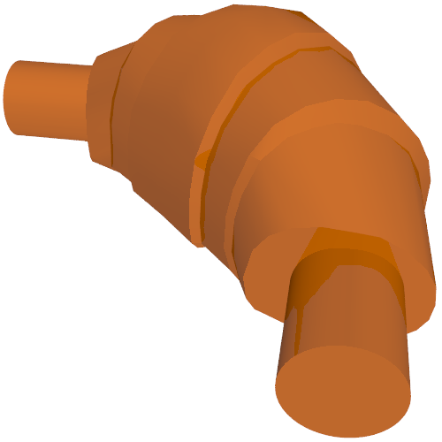 LEGO 67338 - Croissant with Flat Ends