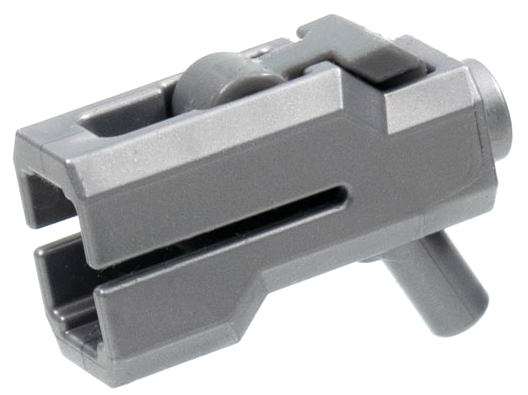 LEGO 69767c01 - Minifiguur, Wapen Bazooka, Mini Blaster / Shooter met Donker Blauwgrijze Trekker (69767 / 69755)