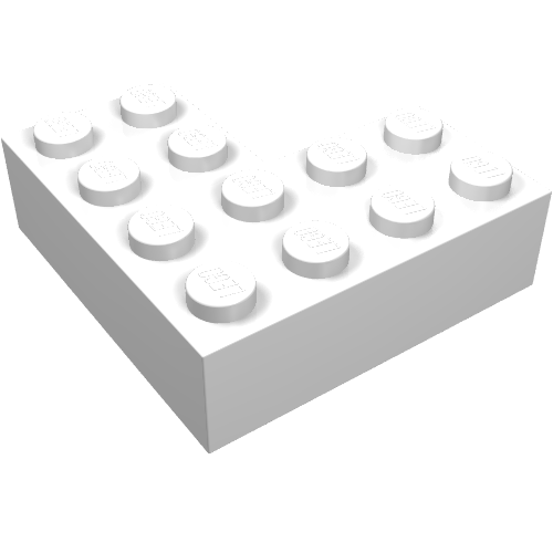 LEGO 702 - Steen 4 x 4 Hoek Pat Pend.
