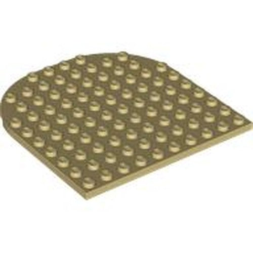 LEGO 80031 - Ronde plaat 10 x 10 met afgeronde uiteinden