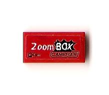 LEGO 3069pb0167 - Tegel 1 x 2 met 'Zoom BOX CAMERAS FAST' patroon (Sticker) - Set 8198