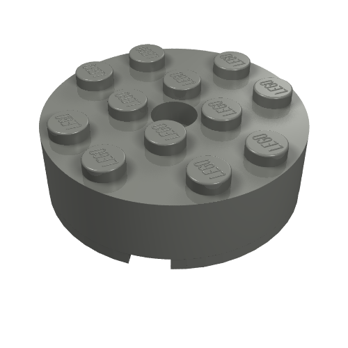 LEGO 87081 - Brick, Round 4 x 4 with Hole