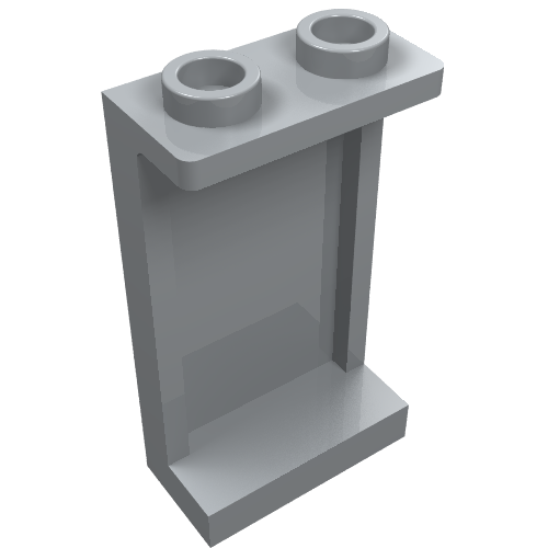 LEGO 87544 - Paneel 1 x 2 x 3 met zijsteunen - Hollow Studs
