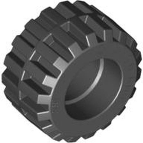 LEGO 87697 - Band 21mm D. x 12mm - Offset Tread Small Wide, Band rond midden van loopvlak