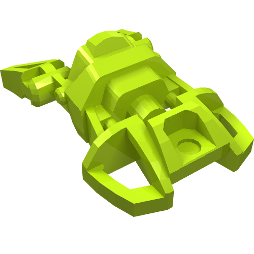 LEGO 87791 - Klein Bionicle-voetstuk met asaansluiting
