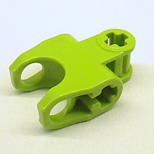 LEGO 89652 - Technic, Axle Connector 2 x 3 with Ball Joint Socket - Closed Sides, Angled Forks with Open Axle Holes