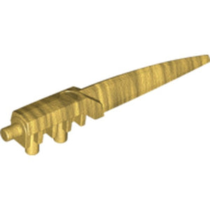 LEGO 92218 Hero Factory flexible rubber long blade weapon with wood grain texture