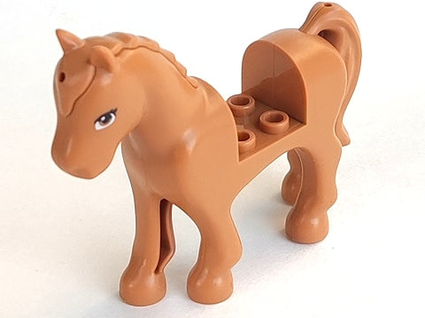 LEGO 93083c01pb16 - Horse, Friends Style with 2 x 2 Cutout with Eyes Pattern