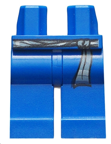 LEGO 970c00pb0131 - Hips and Legs with Sash Pattern