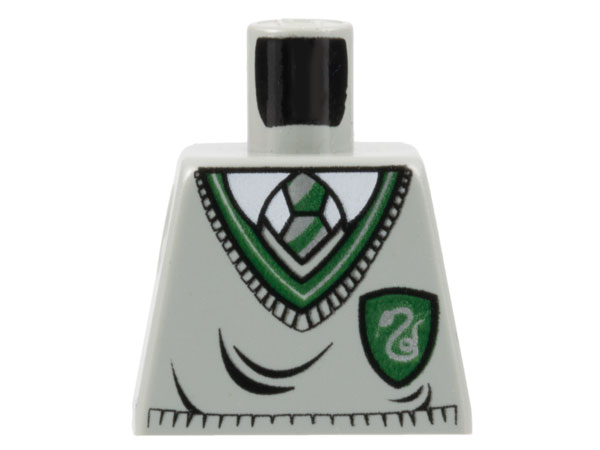 LEGO 973px147 - Torso Harry Potter Uniform Slytherin Shield Pattern