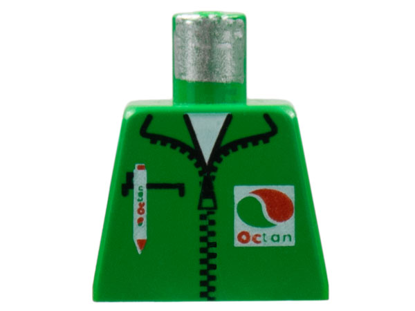 LEGO 973px19 - Torso Octan Logo Jacket with Pen Pattern