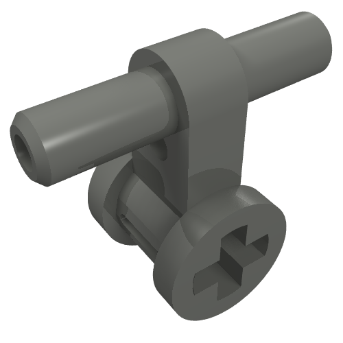LEGO 99021 - Pneumatische slangaansluiting met asconnector