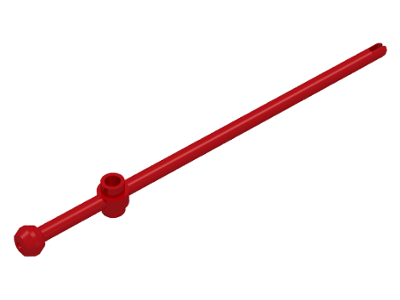 LEGO 476 - Bar 12L met Open Stud, Tow Ball en Slit (Bootmast)