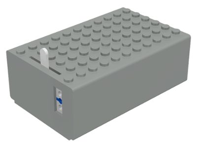 LEGO bb0045c03 - Electric 4.5V Battery Box 6 x 11 x 3 1/3 Type III for 1-Prong & 2-Prong Connectors