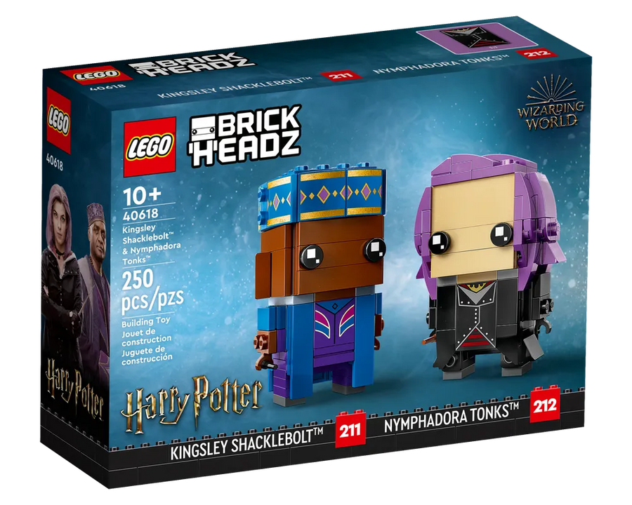 LEGO BrickHeadz 40618 - Kingsley Shacklebolt & Nymphadora Tonks