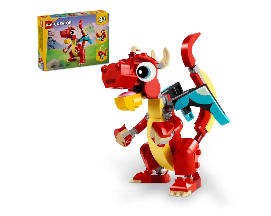 LEGO Creator 31145 - Rode Draak
