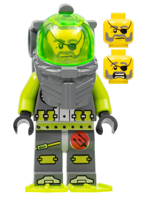 LEGO Minifigure atl005 - Atlantis Duiker 3 - Ace Speedman