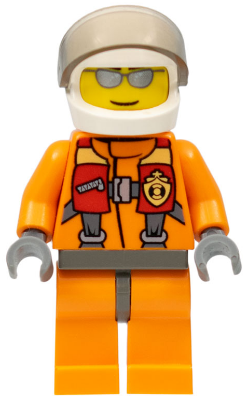 LEGO Minifigure cty0429 - Kustwacht City - Piloot